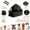 2 in 1 Folding Dog Stroller, Pet Folding Stroller, 4 Wheels Dog/Cat Puppy Stroller w/Removable Travel Carrier for Small/Medium Pet, Waterproof Pad