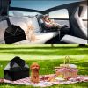 2 in 1 Folding Dog Stroller, Pet Folding Stroller, 4 Wheels Dog/Cat Puppy Stroller w/Removable Travel Carrier for Small/Medium Pet, Waterproof Pad