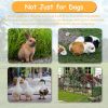 Dog Playpen Outdoor, 16 Panels Dog Pen 40" Height Dog Fence Exercise Pen with Doors for Large/Medium/Small Dogs, Portable Pet Playpen for Yard, RV